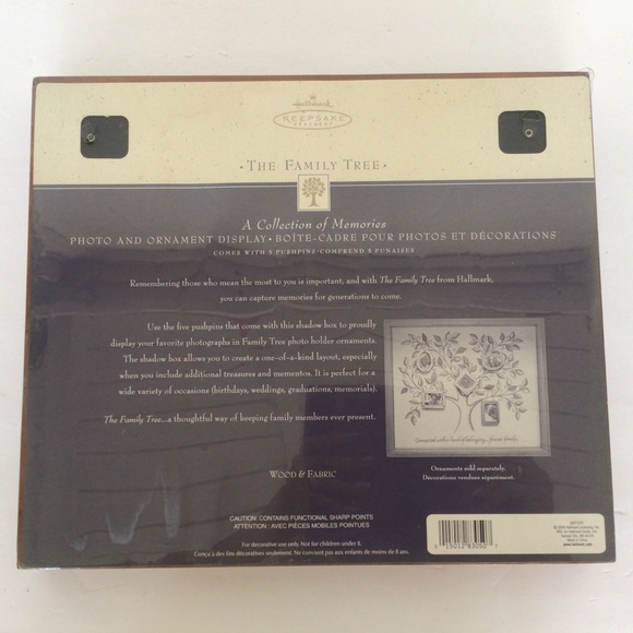 HALLMARK KEEPSAKE COLLECTION FAMILY TREE PICTURE NWT - Picture 7 of 14